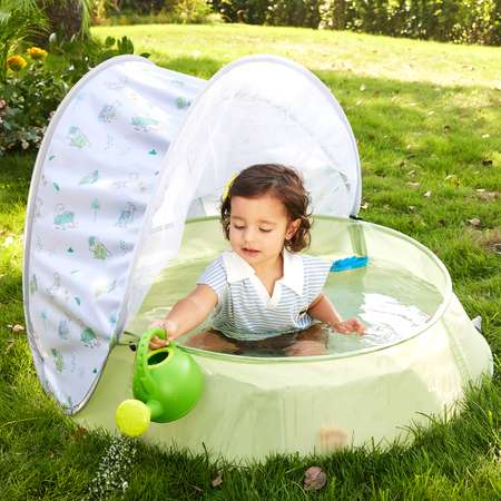 Детский сухой бассейн Hape «‎Пляж» с тентом