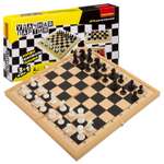 Настольная игра Bondibon 5+ Шахматы, шашки, нарды