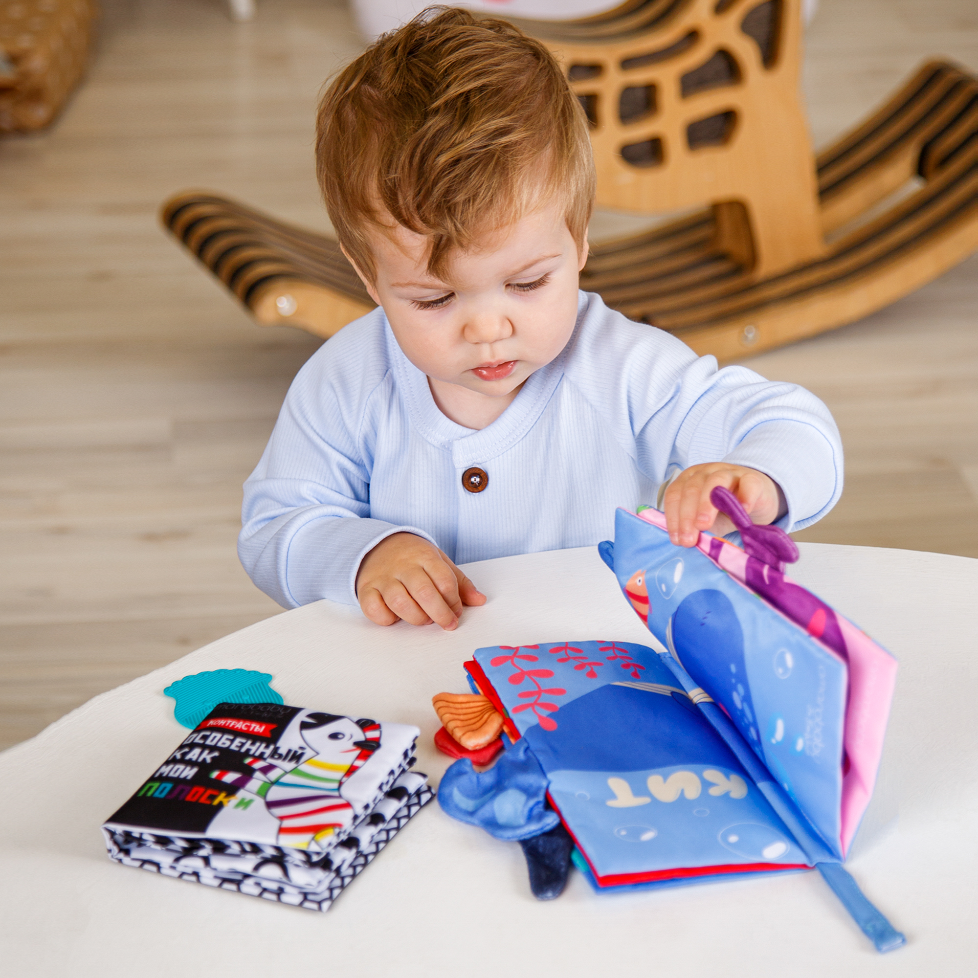 Игрушка Amarobaby книжка Soft Book в ассортименте - фото 13