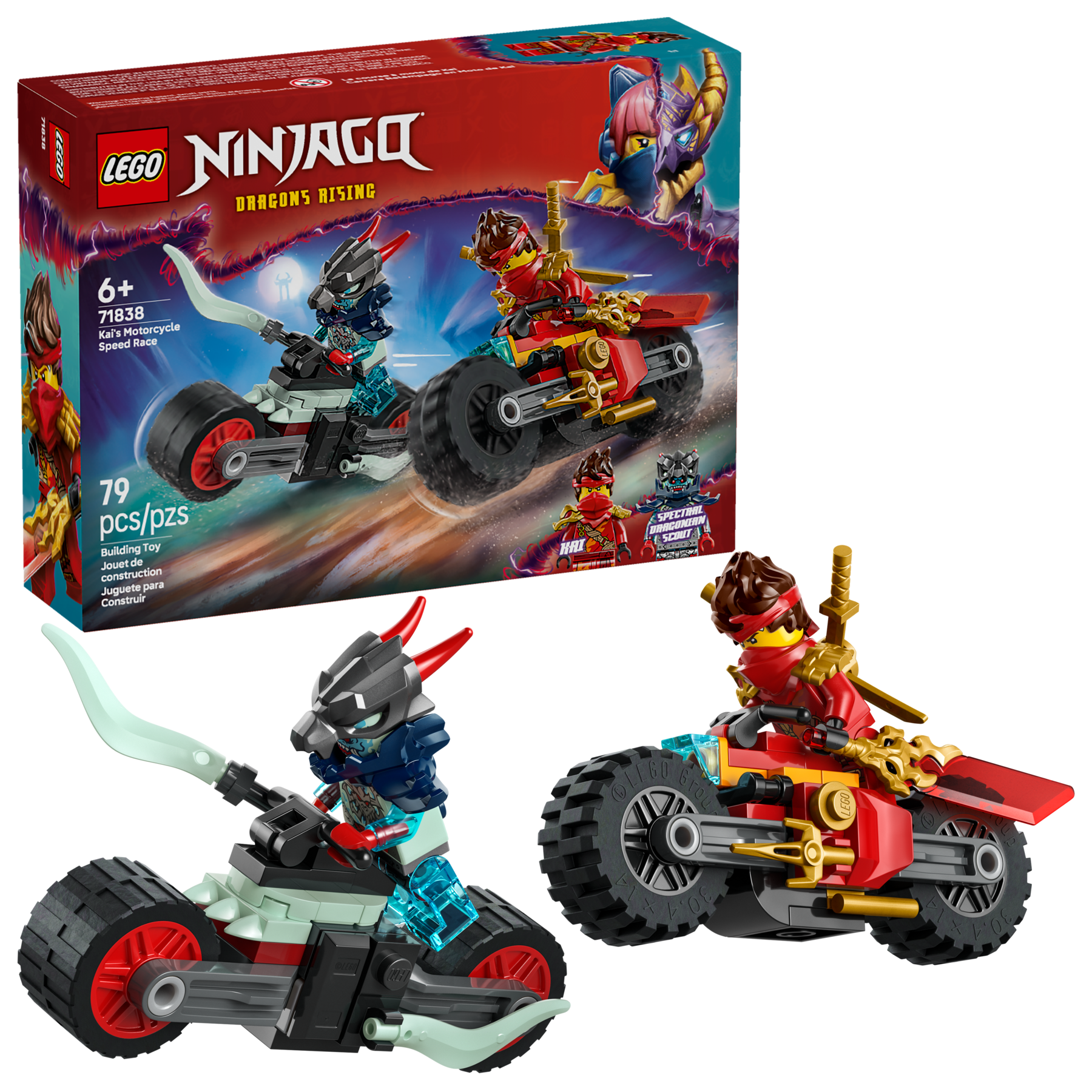 Конструктор LEGO NINJAGO 71838 79 дет. - фото 1