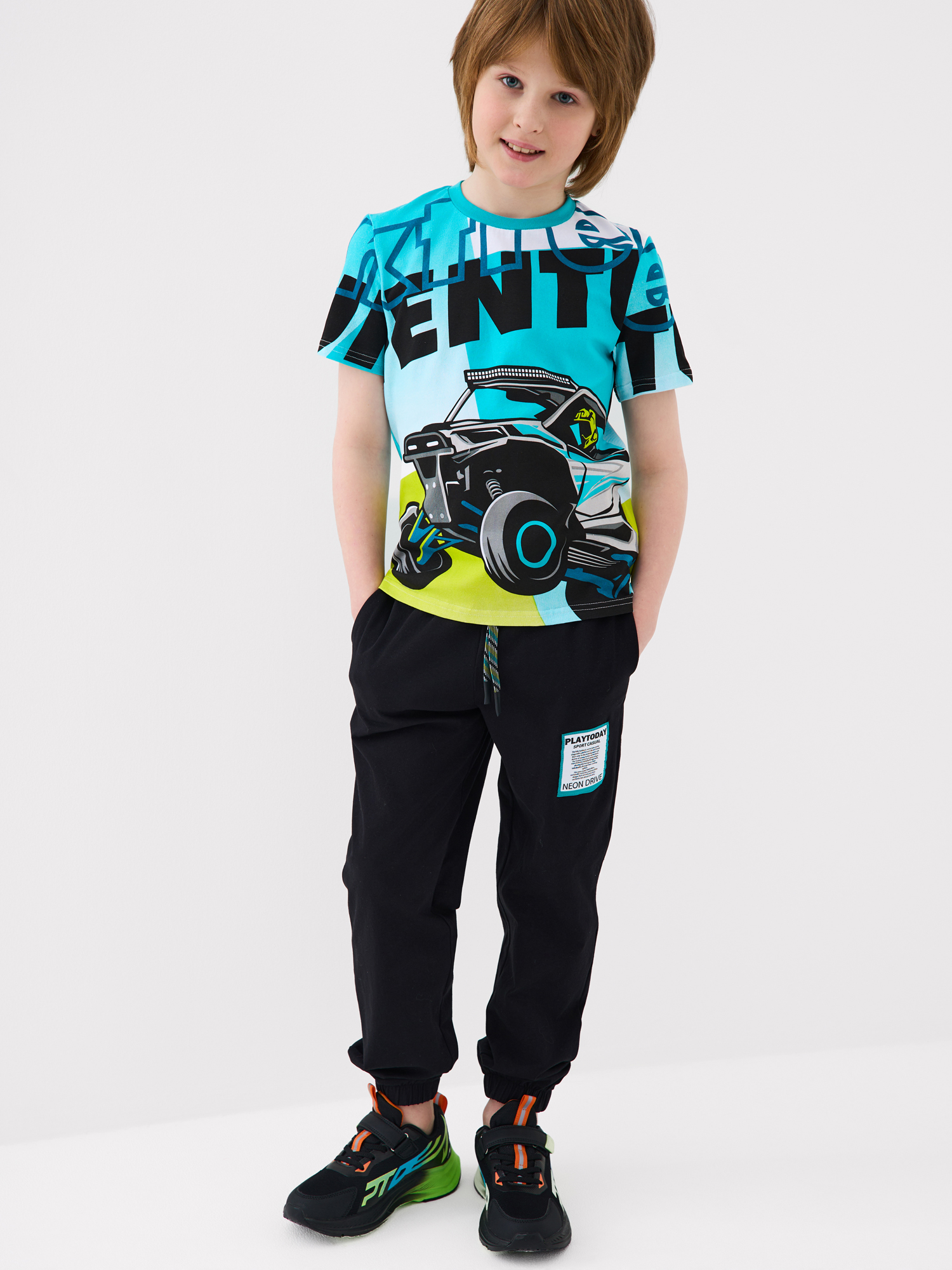 Футболка и брюки PlayToday 12611162 - фото 1