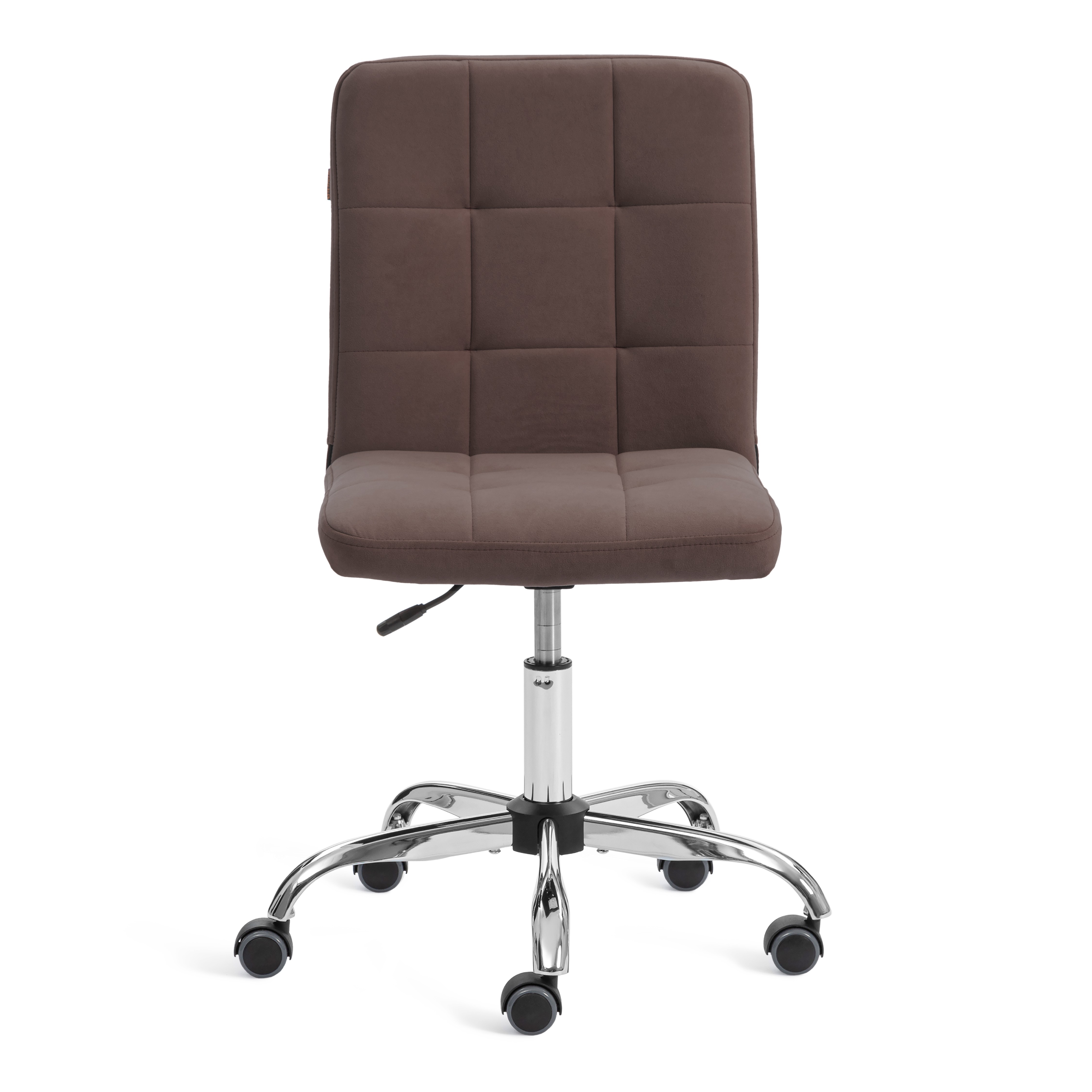 Компьютерное кресло TETCHAIR Фиеста велюр коричневый - фото 6