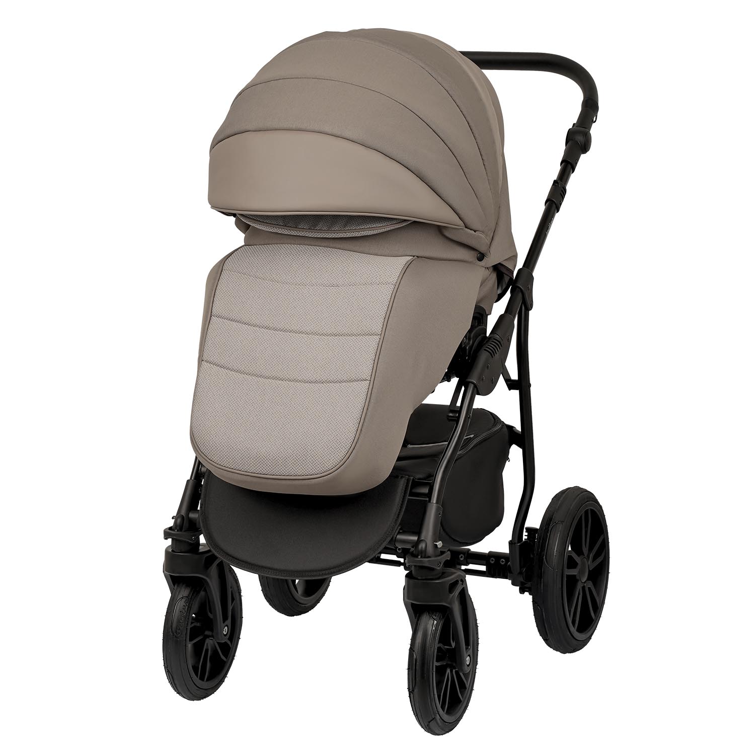 Коляска 2в1 Indigo Indigo (05) коричневый - фото 10