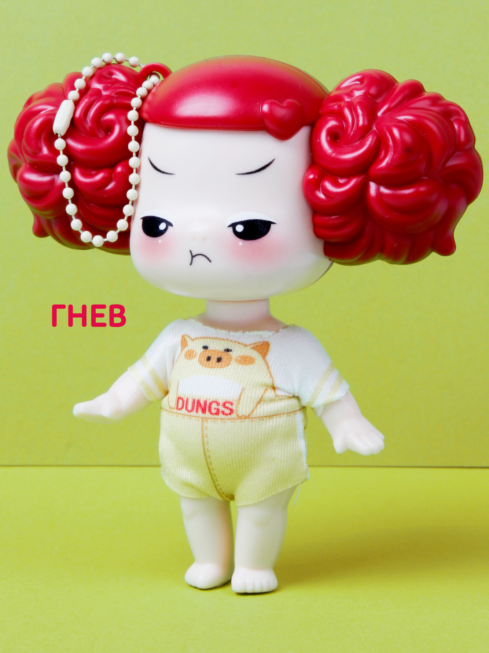Кукла мини DDung для девочки Гнев высота 10 см FDE0910-6 - фото 1