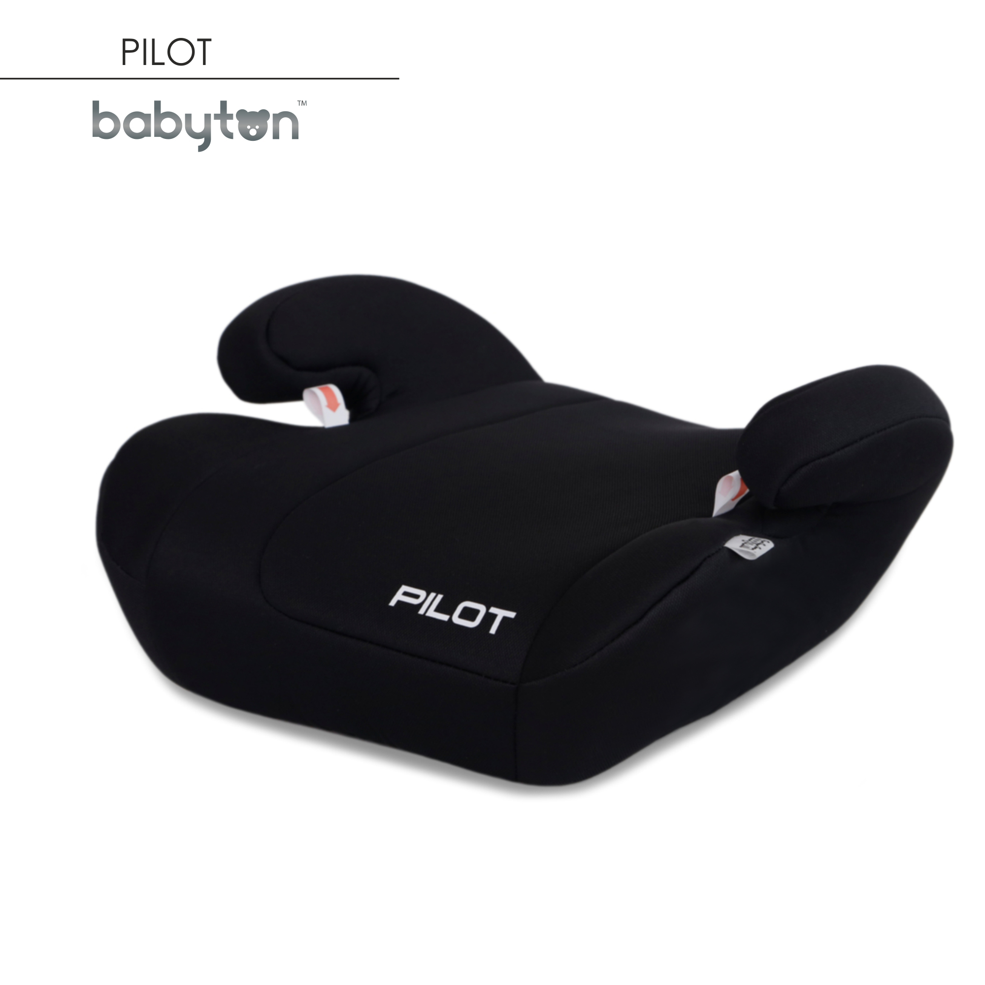 Автокресло Babyton Pilot Black 3 (22-36 кг) черный - фото 1