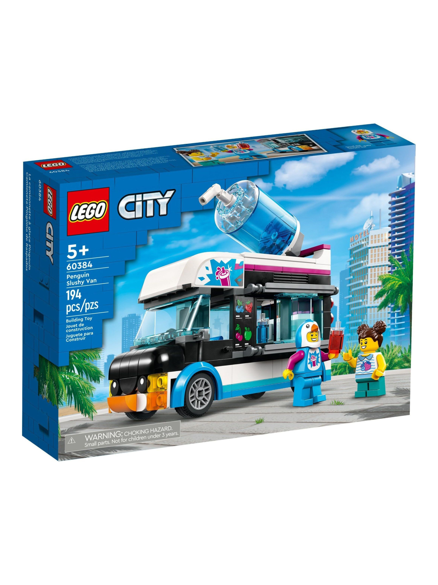 Конструктор LEGO City Фургон для шейков Пингвин 194 дет. - фото 1