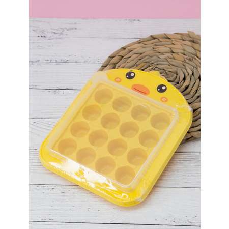 Лоток для льда iLikeGift Duck yellow