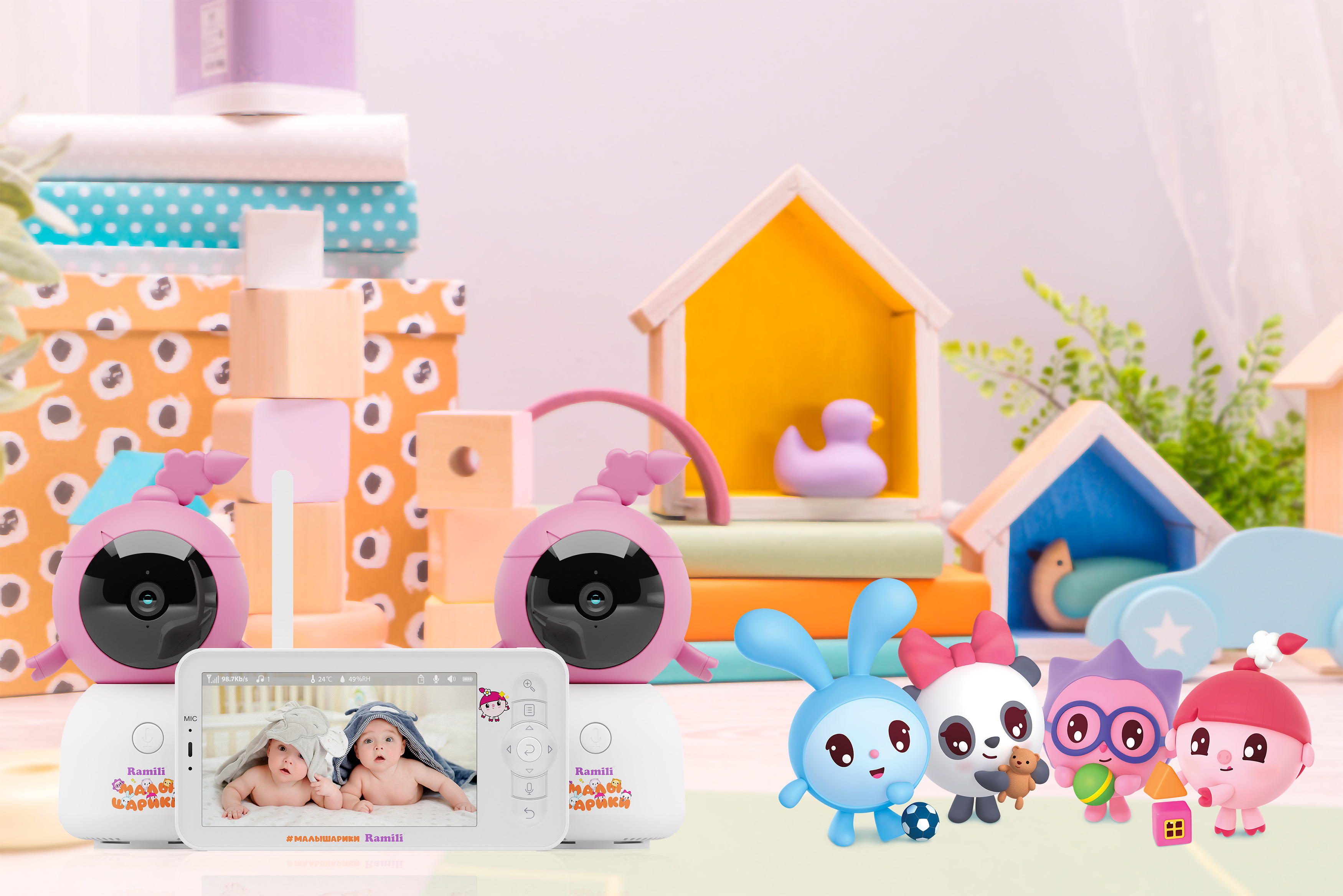 Видеоняня Ramili Малышарики Нюша - фото 16
