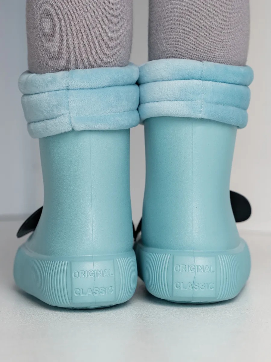 Резиновые сапоги ТопТошкин 014-микки-голуб - фото 14
