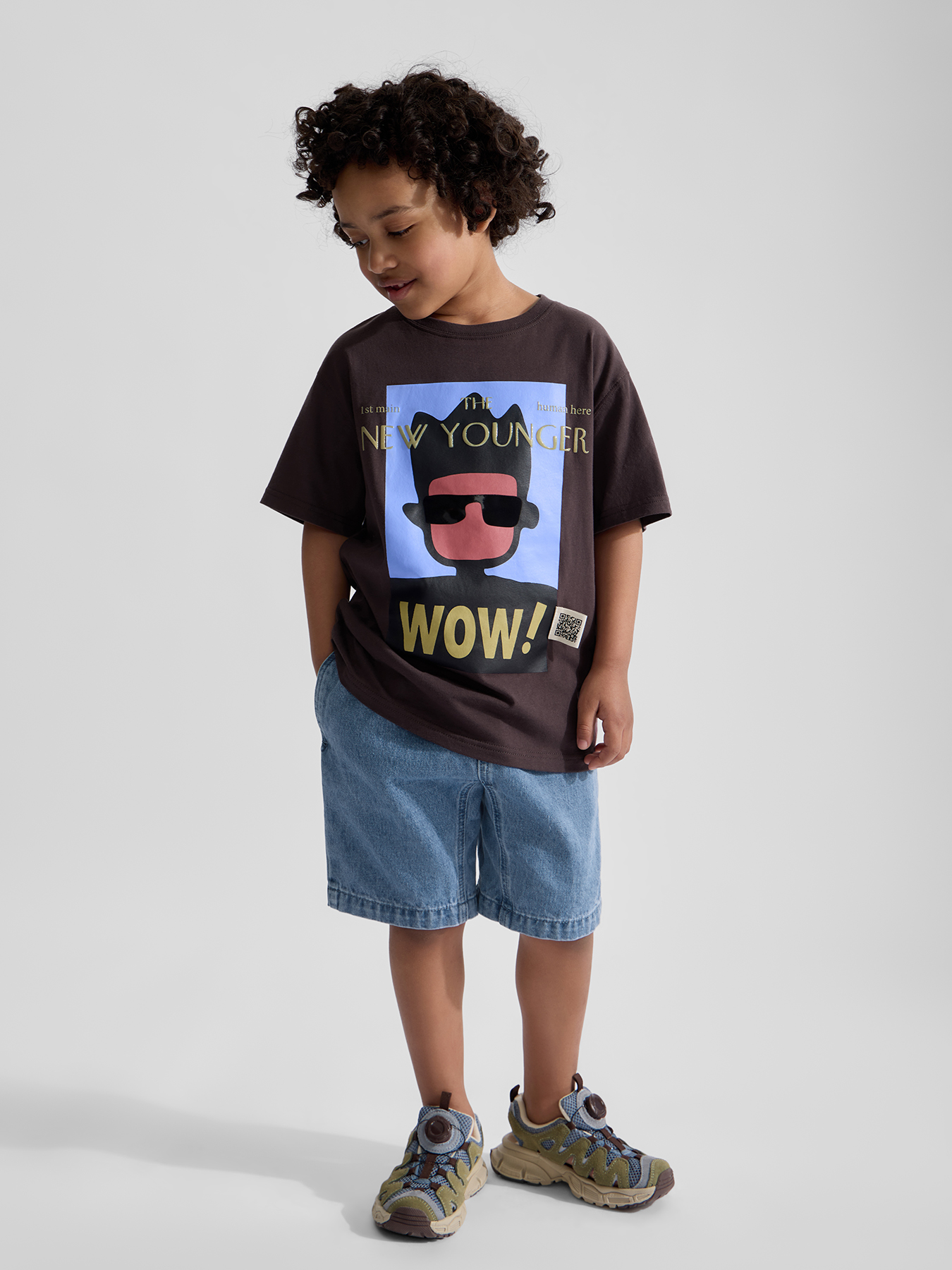 Футболка Happy Baby 88297_violet (wow) - фото 3