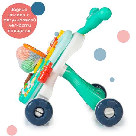 Игрушка-каталка Babyhit Multi_Play cyan