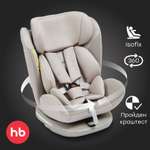 Автокресло Happy Baby Unix Isofix 0+/1/2/3 (0-36 кг) бежевый