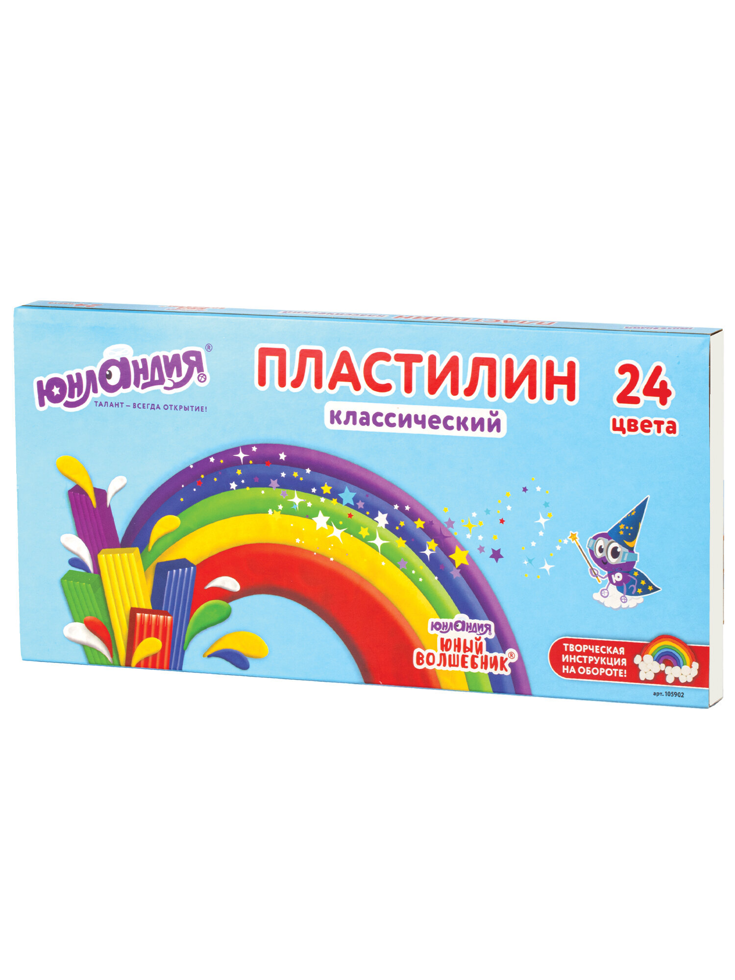 Пластилин Юнландия 24 цв. - фото 2