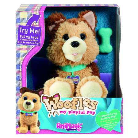 Игрушка мягкая ANIMAGIC щенок Woofles интерактивный 31288.4300