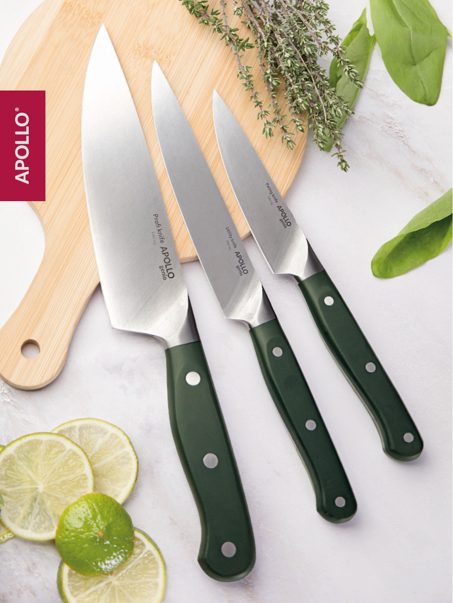 Набор ножей APOLLO 3 предмета - фото 1