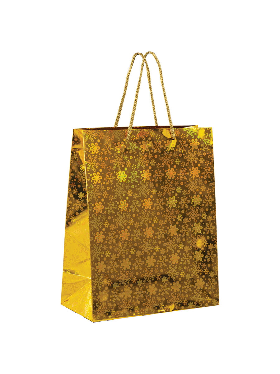 Пакеты новогодние Золотая сказка подарочные набор 4 штуки - фото 4