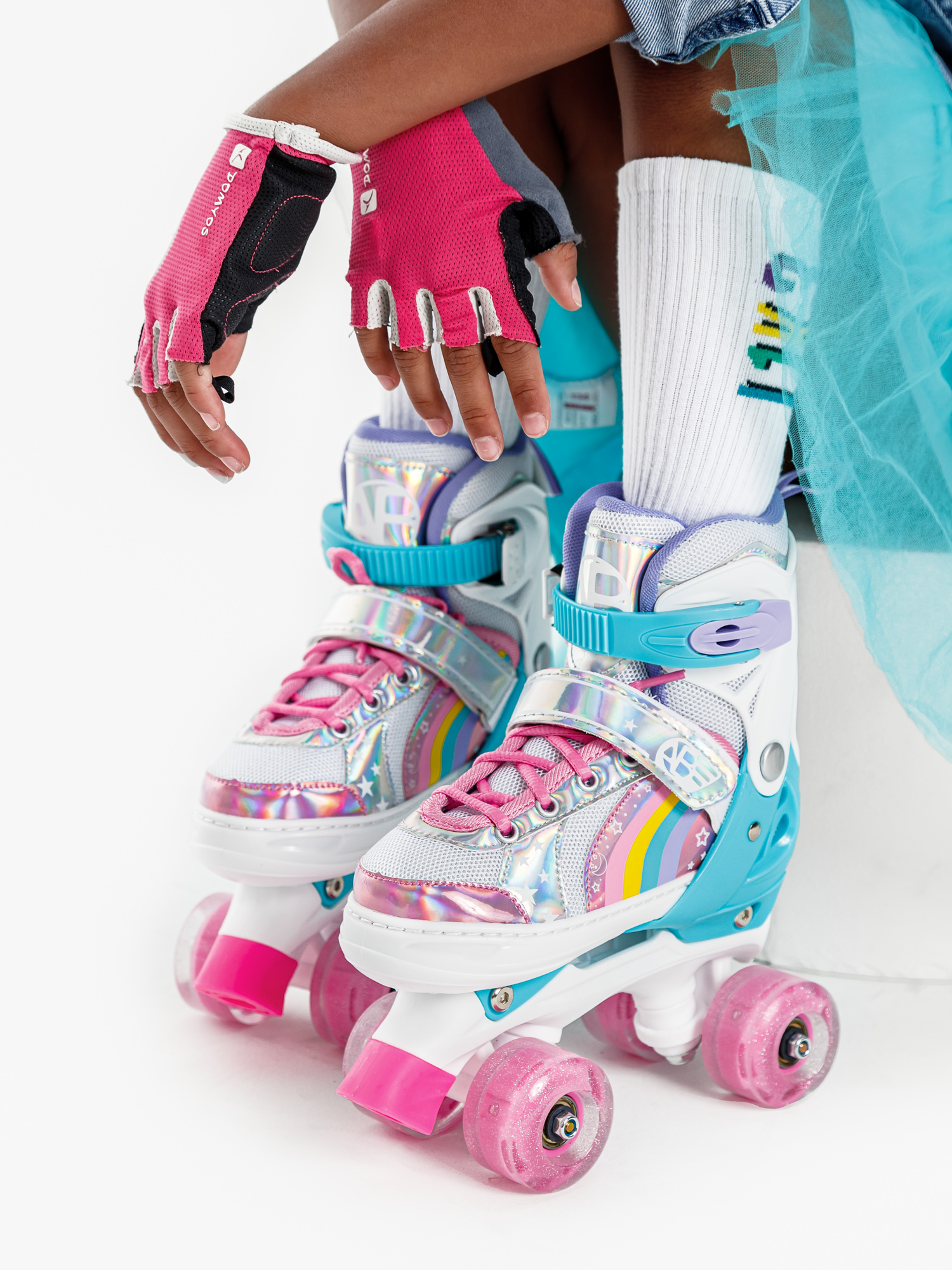 Роликовые коньки Amarobaby 34-37 - фото 22