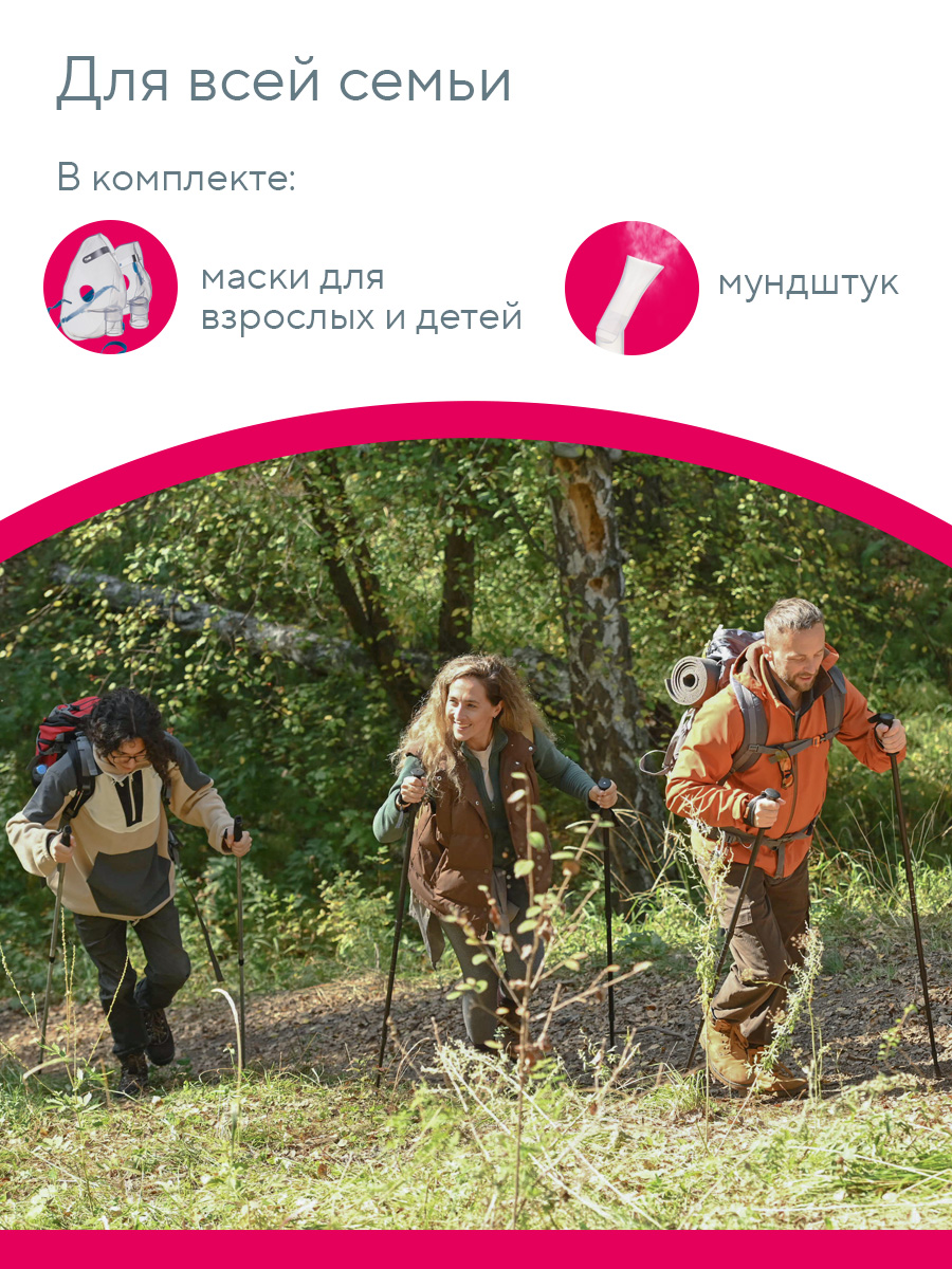 Ингалятор B.Well MED-120 медицинский - фото 6