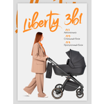 Коляска 3в1 Farfello Liberty черный
