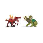 Игровой набор SCHLEICH Fire saurian vs.Jungle lizard