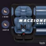 Автокресло Nuovita Maczione NiS3-1 Isofix 1/2/3 (9-36 кг) синий