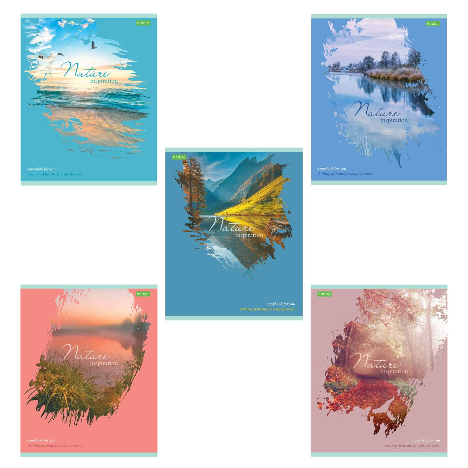 Общая тетрадь Hatber клетка 80 лист. в ассортименте - фото 1