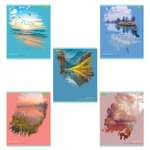 Общая тетрадь Hatber клетка 80 лист. в ассортименте