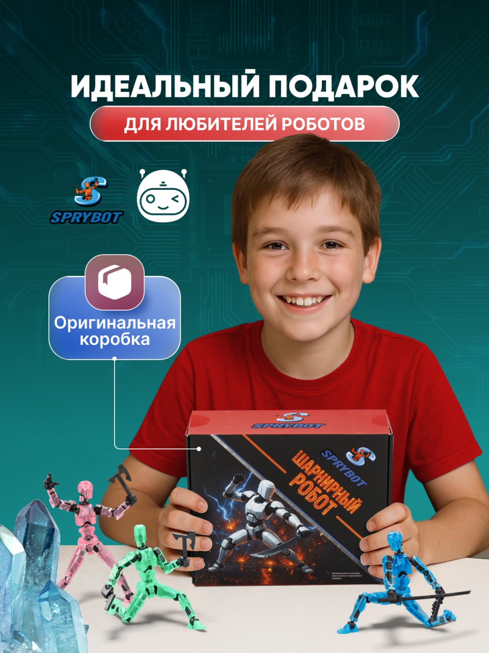 Фигурка TrendToys Сборный робот 6 шт - фото 11