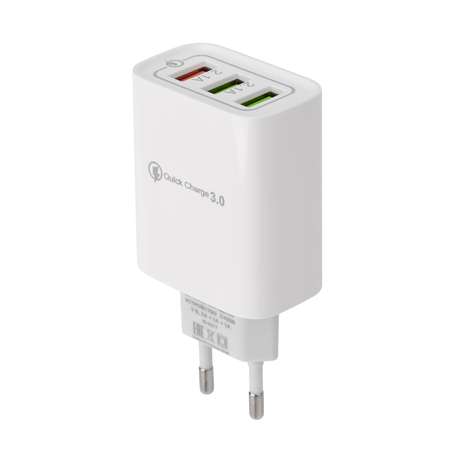 Зарядное устройство REXANT 3 USB белое