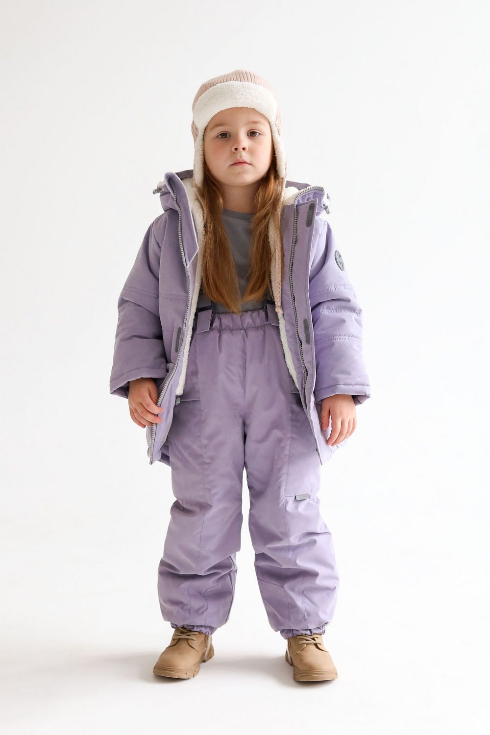 Куртка MINIDINO В-К-015/ДКуртка Дино зима 2.0 дым - фото 13