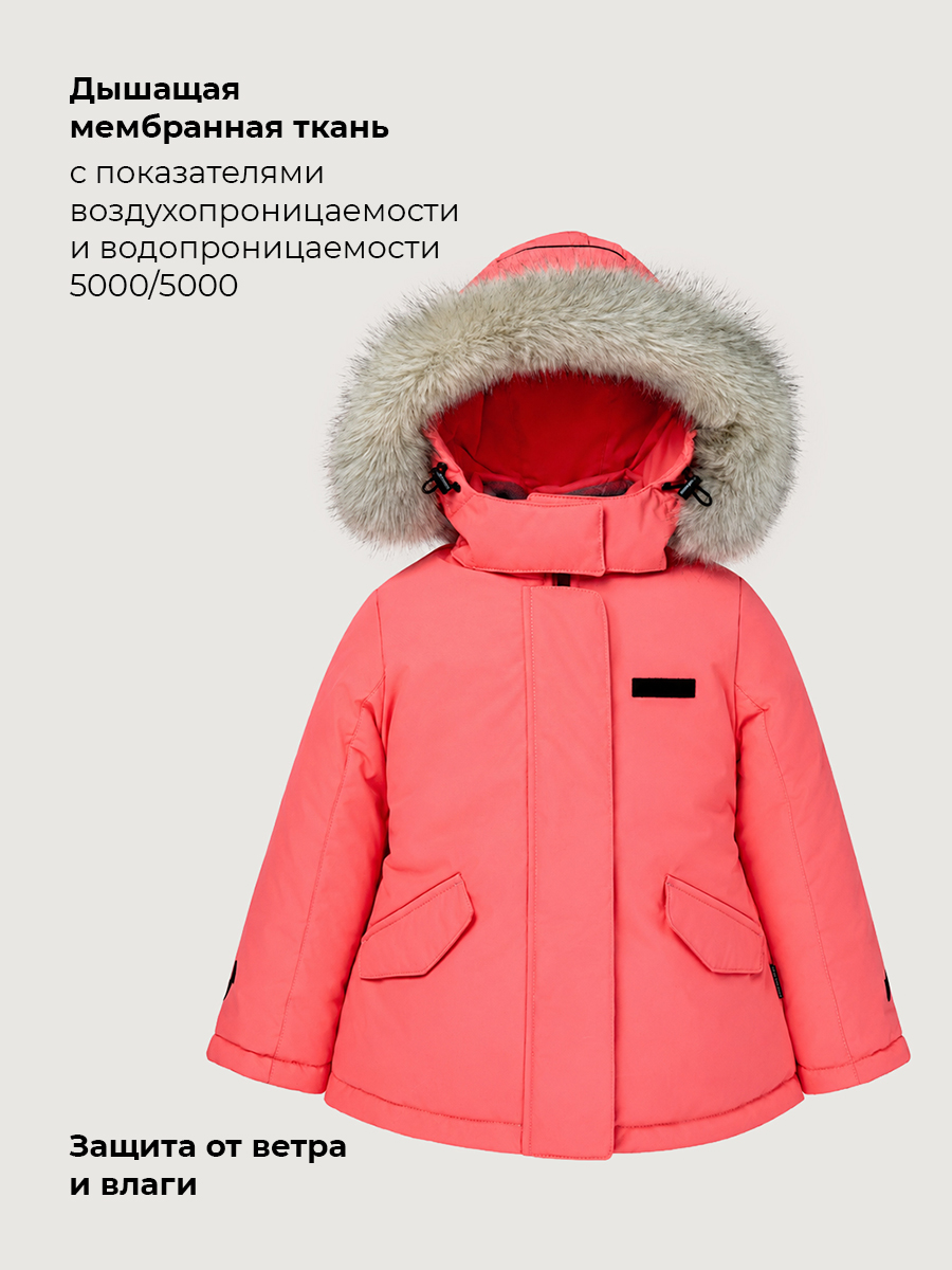 Куртка NIKASTYLE 4з5226 коралл - фото 4