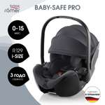 Автокресло Britax Roemer Baby-Safe Pro Midnight Grey Isofix 0 (0 -13 кг) серый