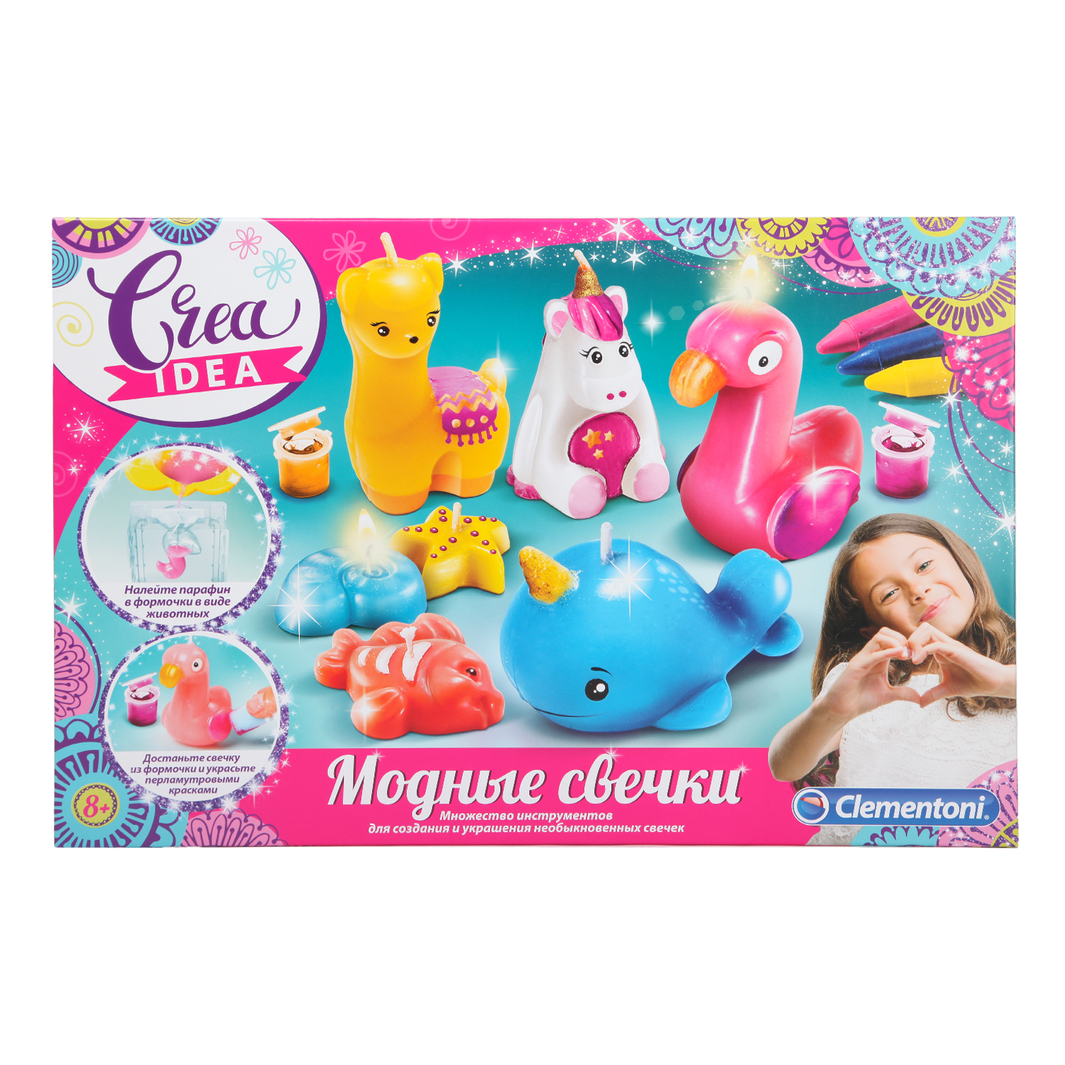 Набор Clementoni свеча - фото 1