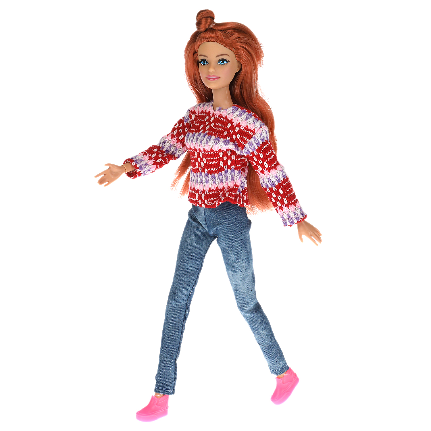 Кукла модельная Карапуз София высота 29 см 321545 - фото 4