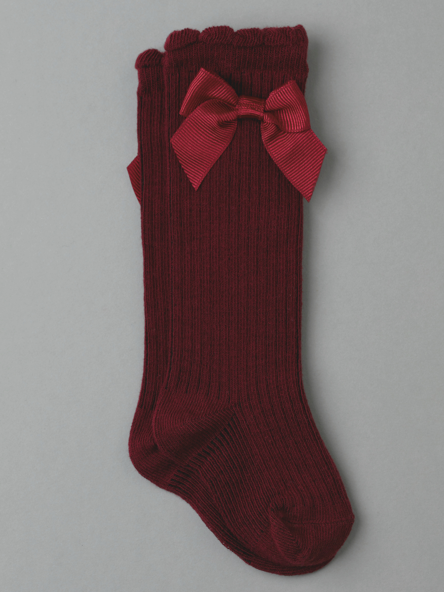 Гольфы 2 пары ALEX YVN BG-1507-2-беж-бордовые - фото 12