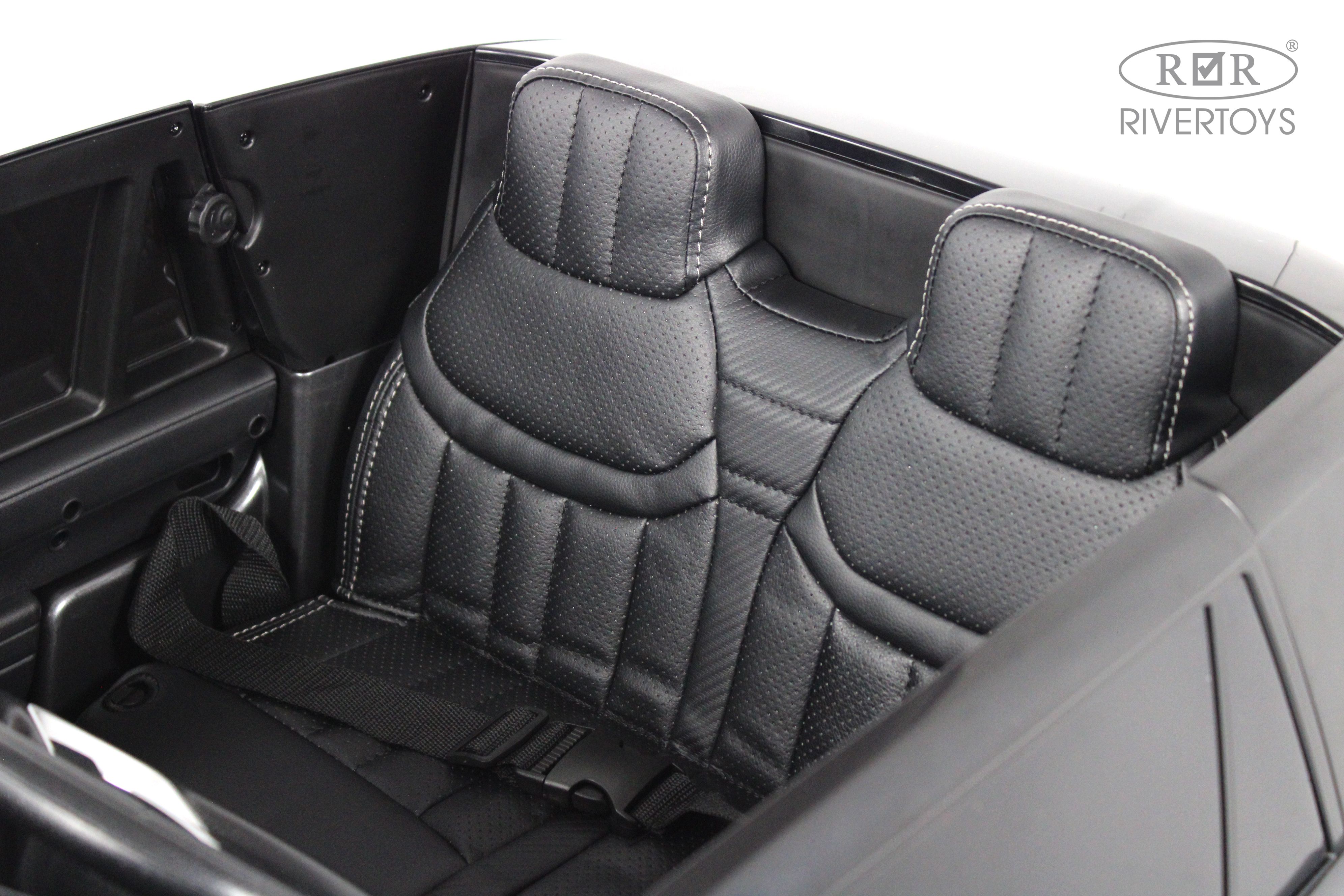 Электромобиль RIVERTOYS Y999YY-GRAY-GLANEC С пультом ДУ - фото 16