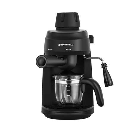 Кофемашина рожкового типа MAUNFELD MF-733BK