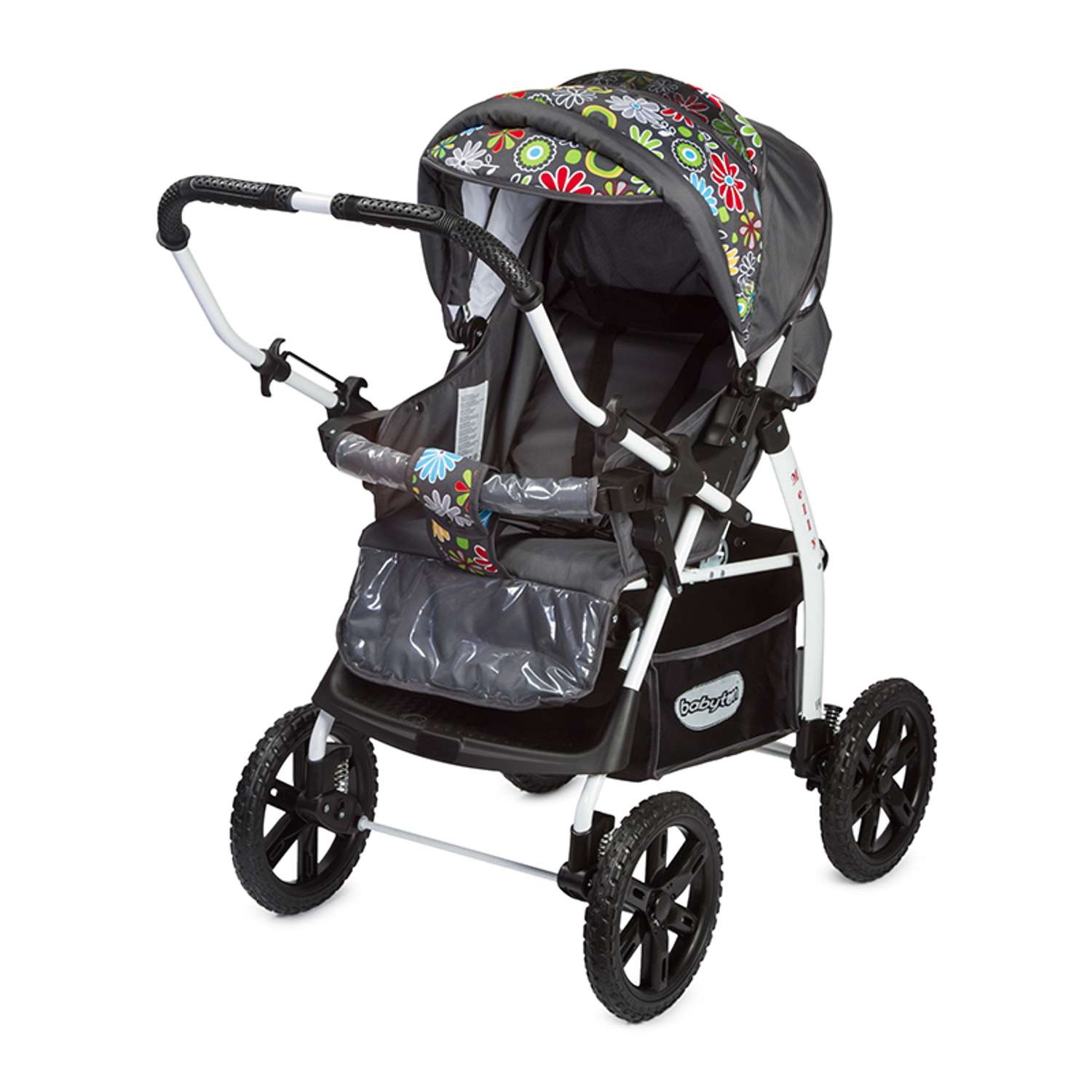 Коляска трансформер Babyton Melly Grey - фото 8