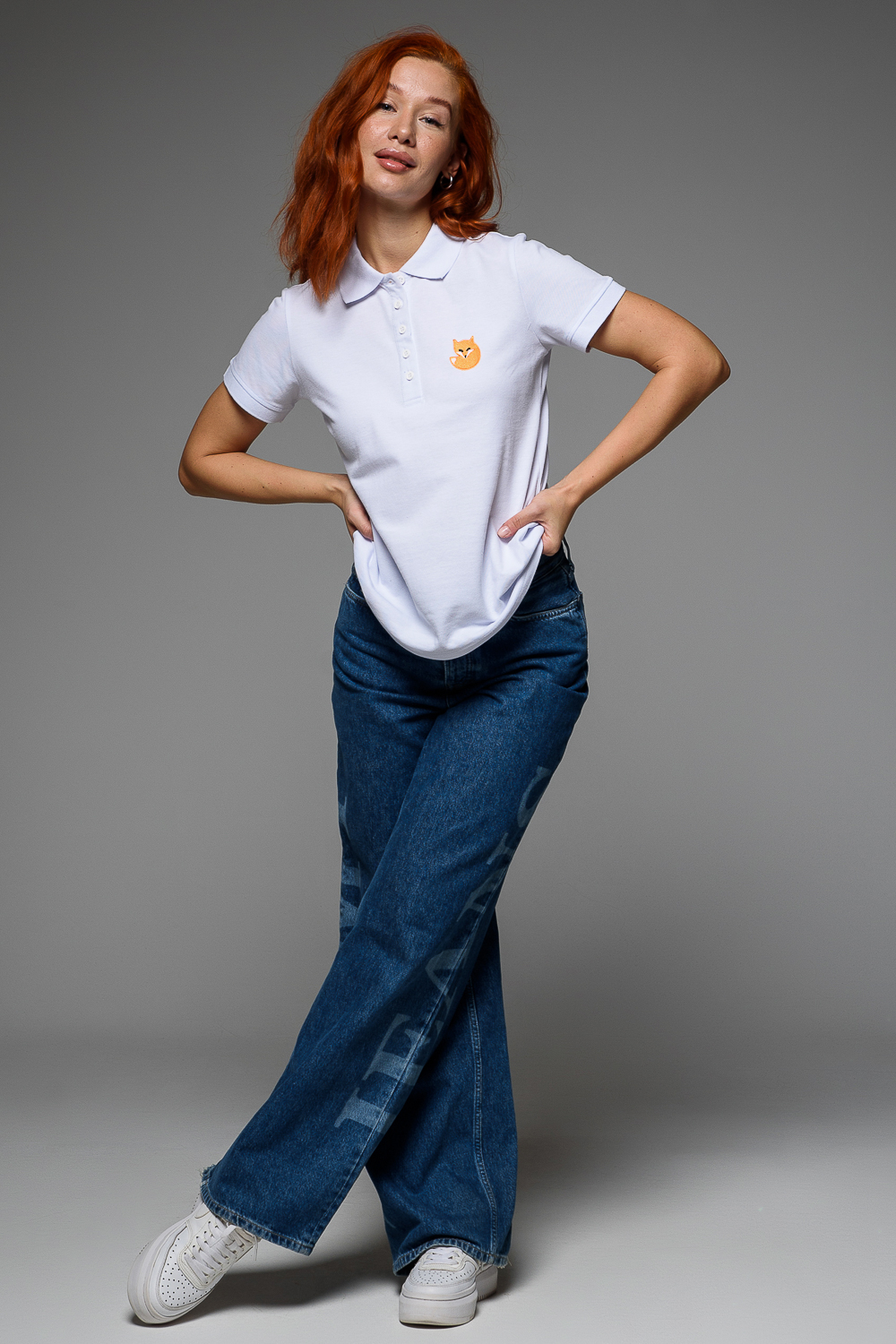 Поло Натали Суслова 8524 белый - фото 5