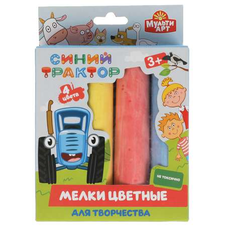 Мел сухой Multiart 4 шт.