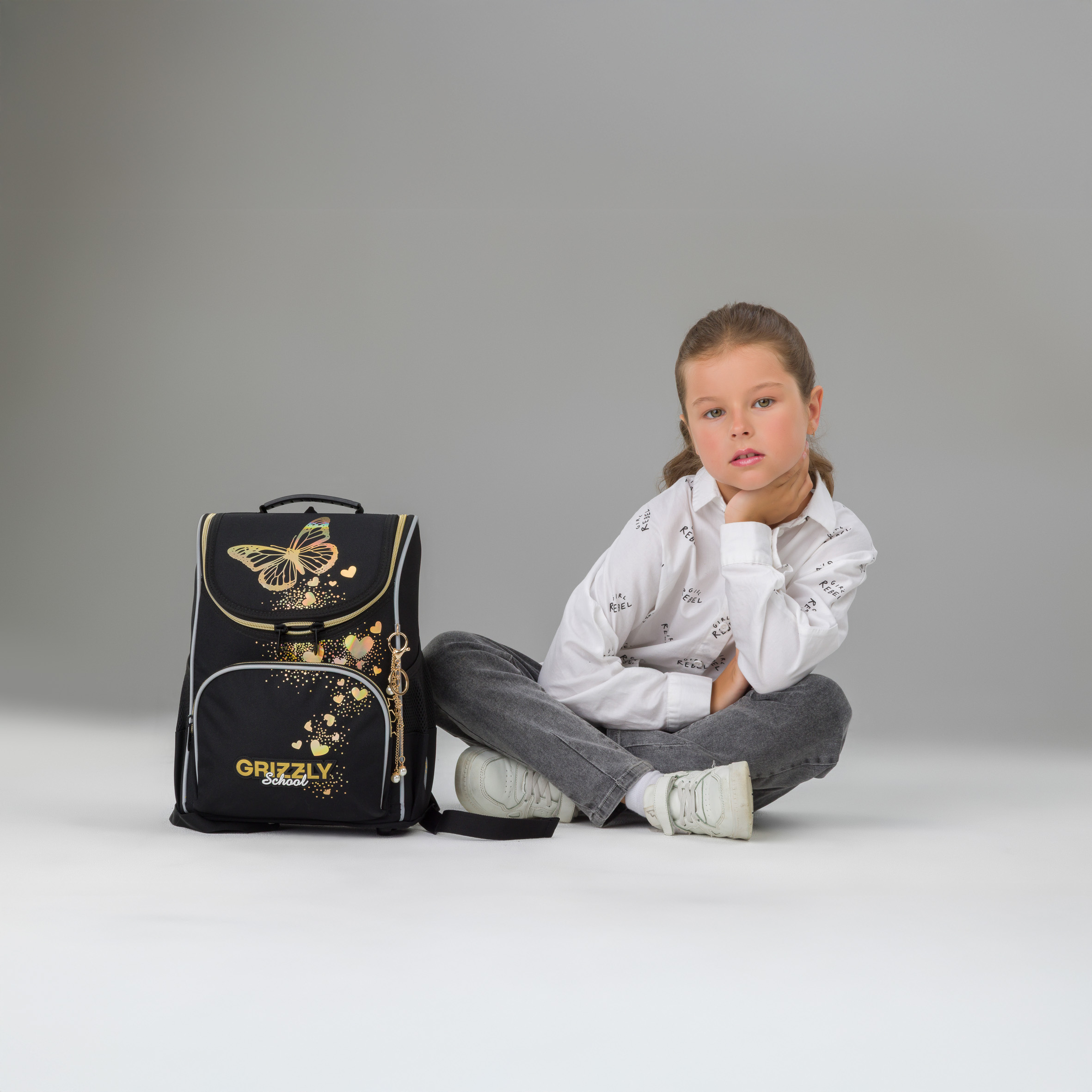 Ранец Grizzly для девочки - фото 17