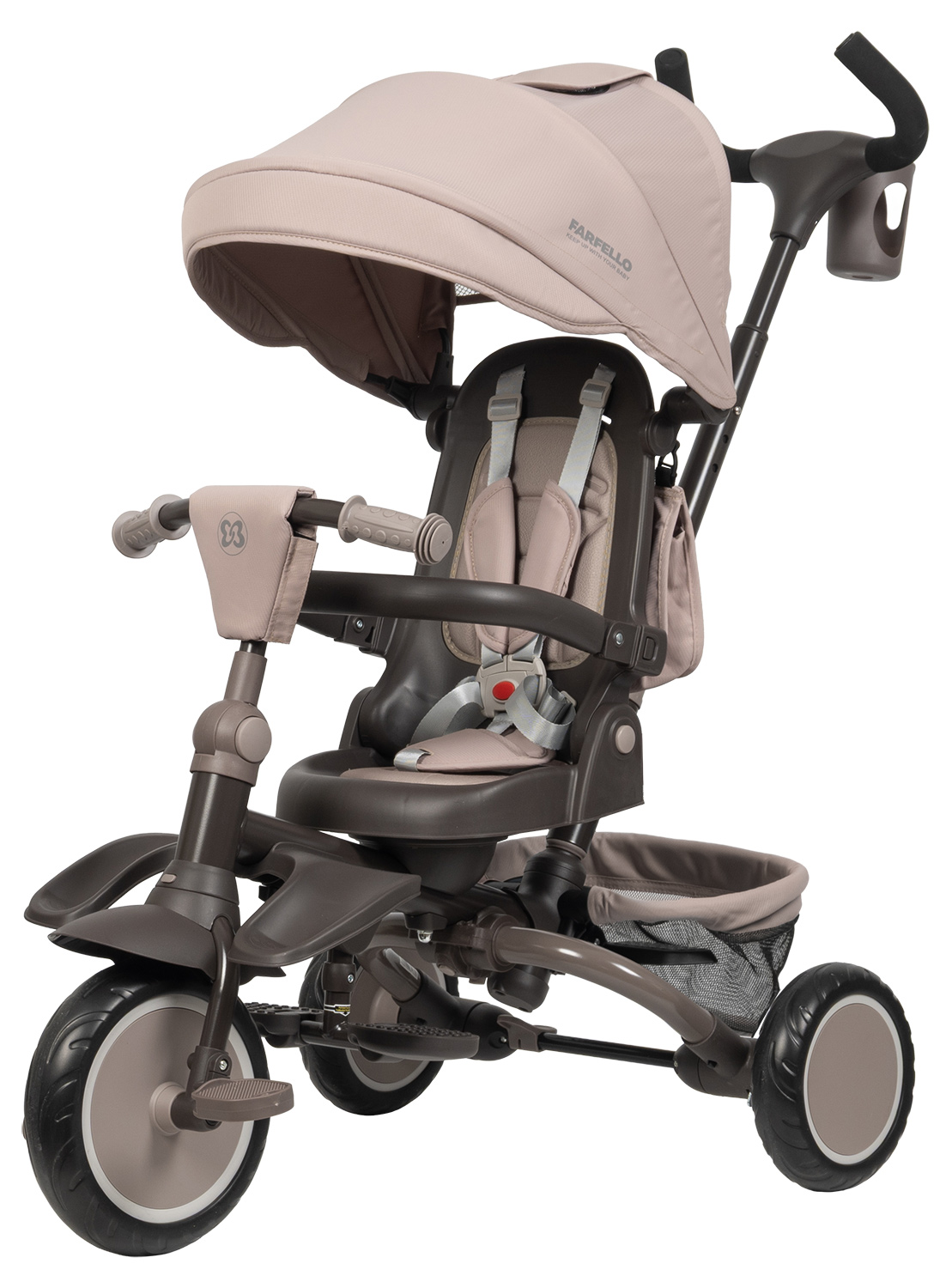 Трехколесный велосипед Farfello 10 дюймов - фото 5
