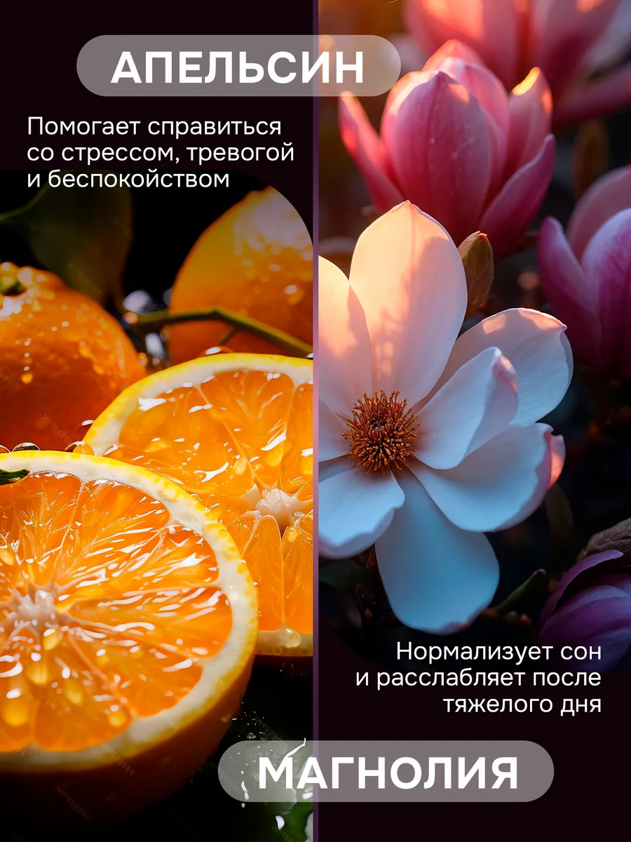Гель для душа Lavandel Апельсин и Магнолия 1000 мл - фото 9