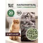 Наполнитель ROXY PETS 10 л комкующийся, растительный