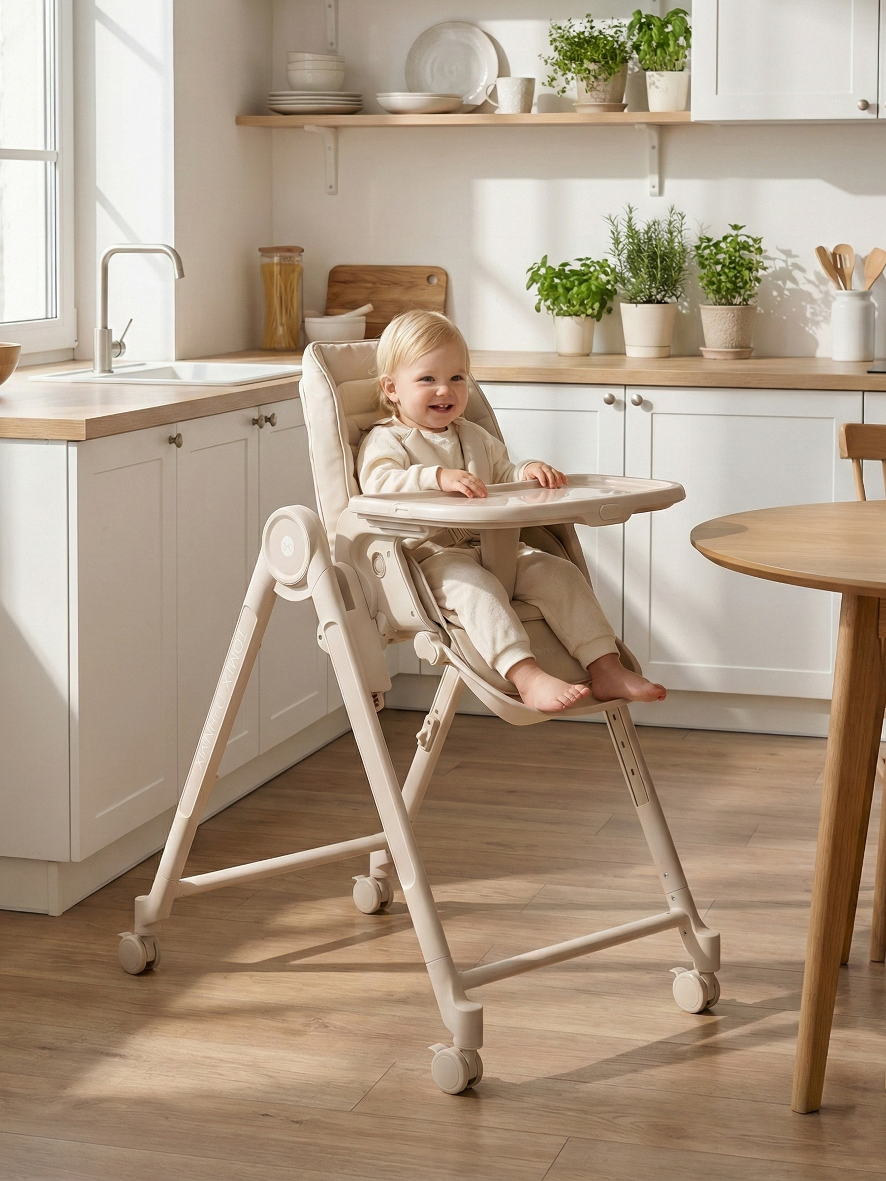 Шезлонг Tomix Haven бежевый - фото 2