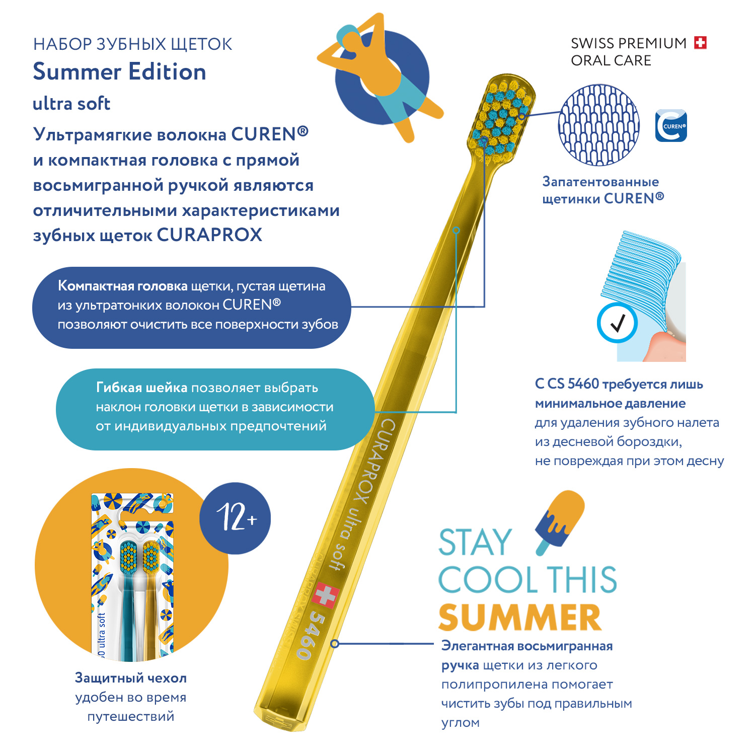 Зубная щетка классическая Curaprox - фото 7