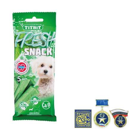 Лакомство для собак TITBIT мелких пород Снеки Fresh