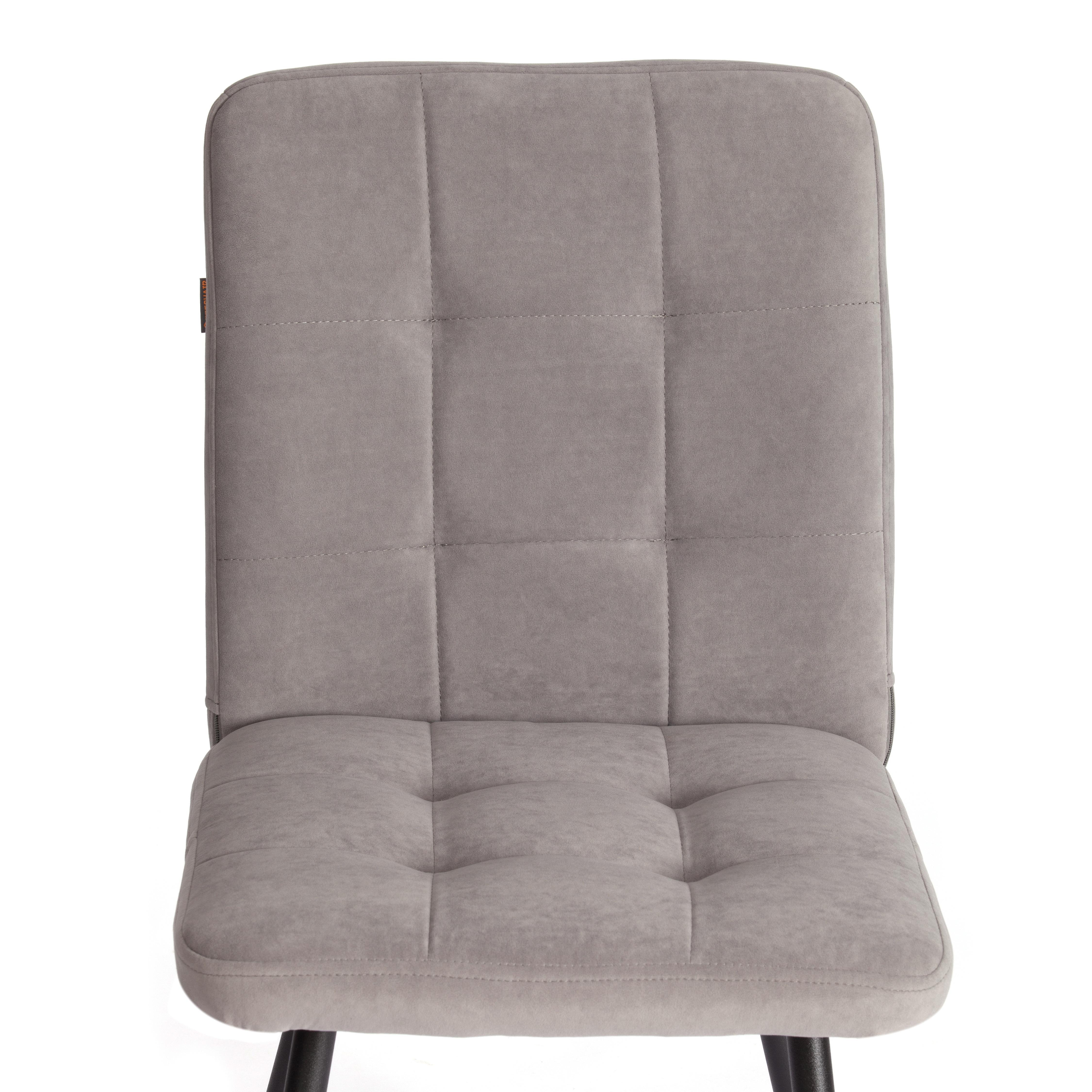 Стул TETCHAIR Medeo LT флок, серый - фото 16