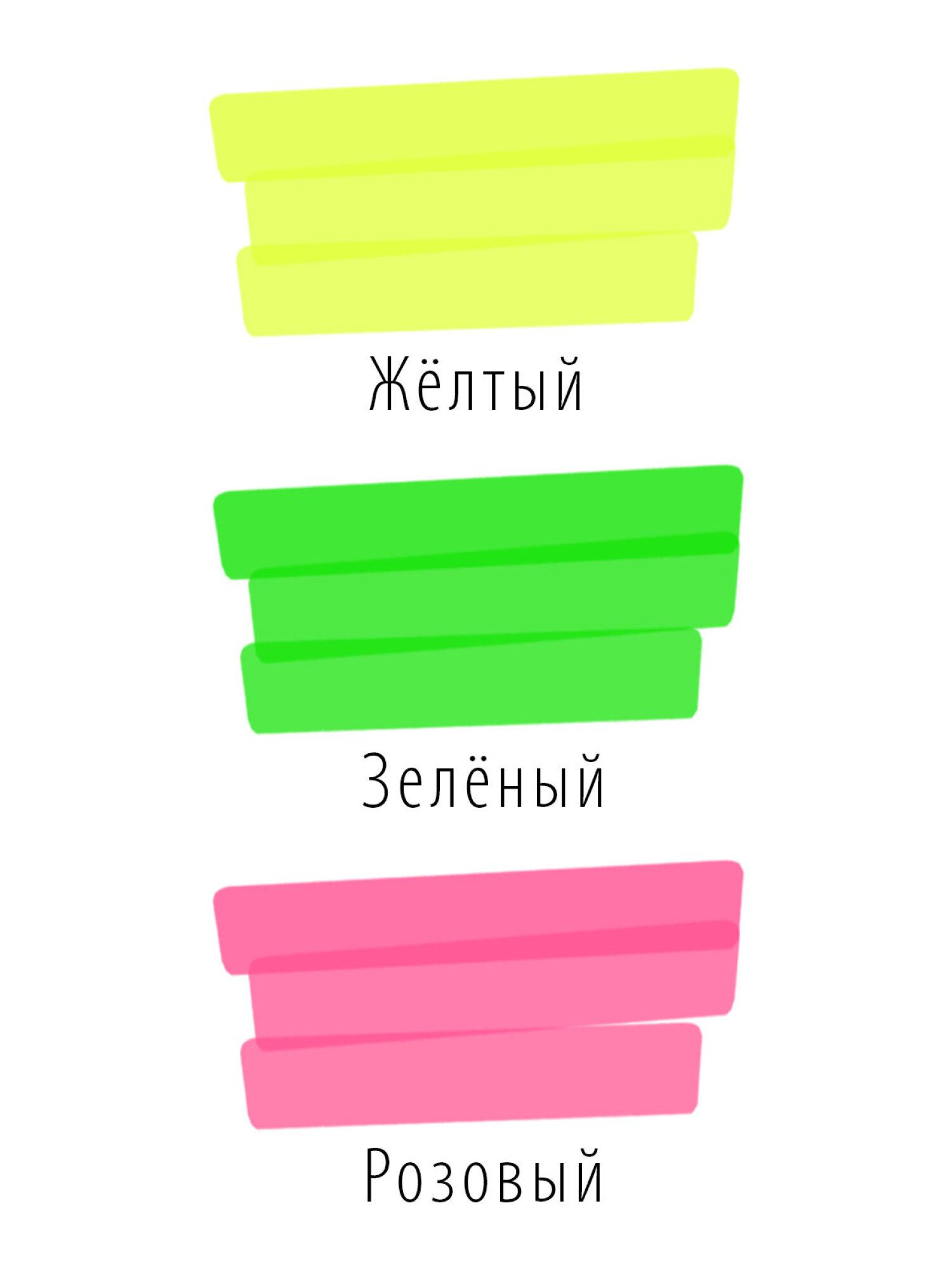 Текстовыделители Brauberg 3 шт. - фото 9