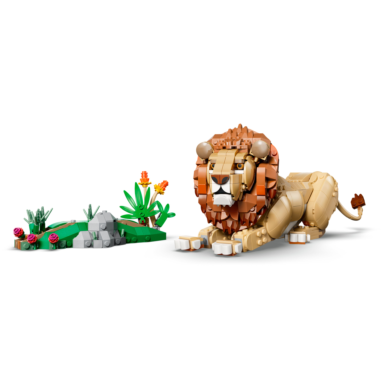 Конструктор LEGO Creator Дикие животные Лев 839 дет. - фото 9
